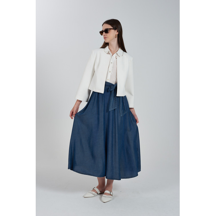 VESTIDO MUJER  YES ZEE ABITO DONNA CHEMISIER CON CINT