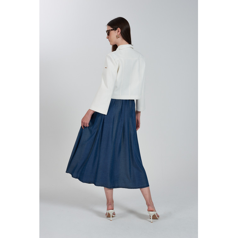 VESTIDO MUJER  YES ZEE ABITO DONNA CHEMISIER CON CINT