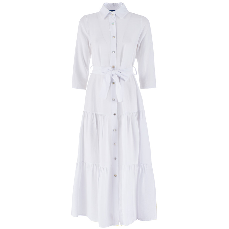 VESTIDO MUJER  YES ZEE ABITO DONNA CHEMISIER CON CINT