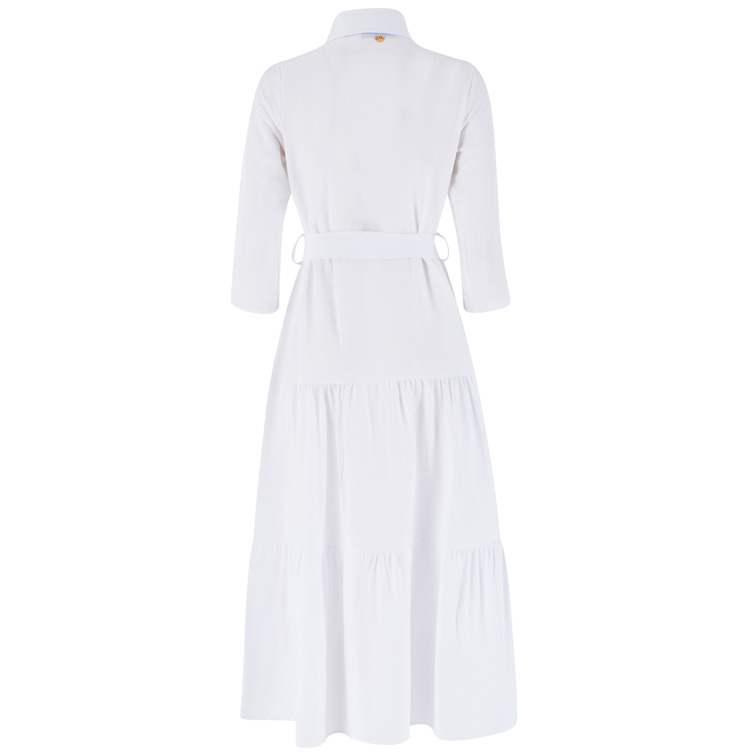 VESTIDO MUJER  YES ZEE ABITO DONNA CHEMISIER CON CINT