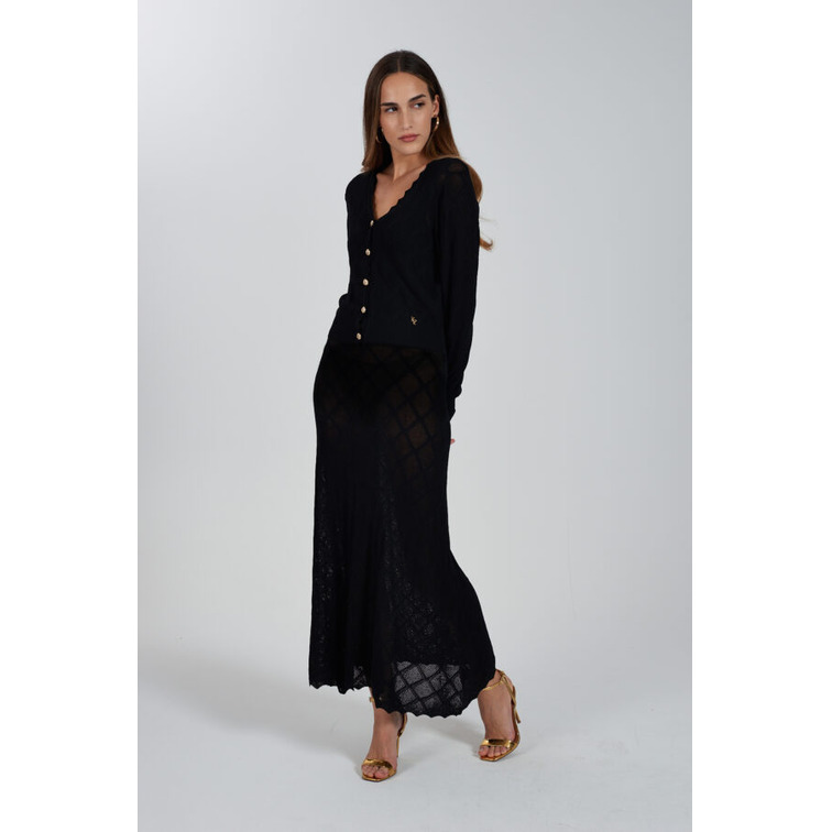 VESTIDO MUJER YESZEE DE PUNTO CALADO