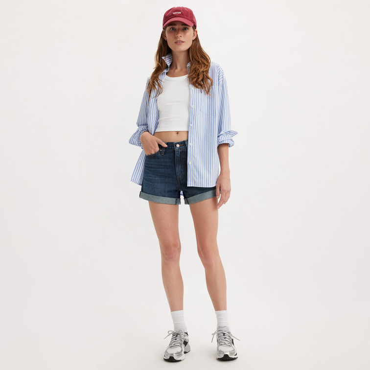PANTALÓN CORTO MUJER LEVI'S FIT MOM AÑOS 80