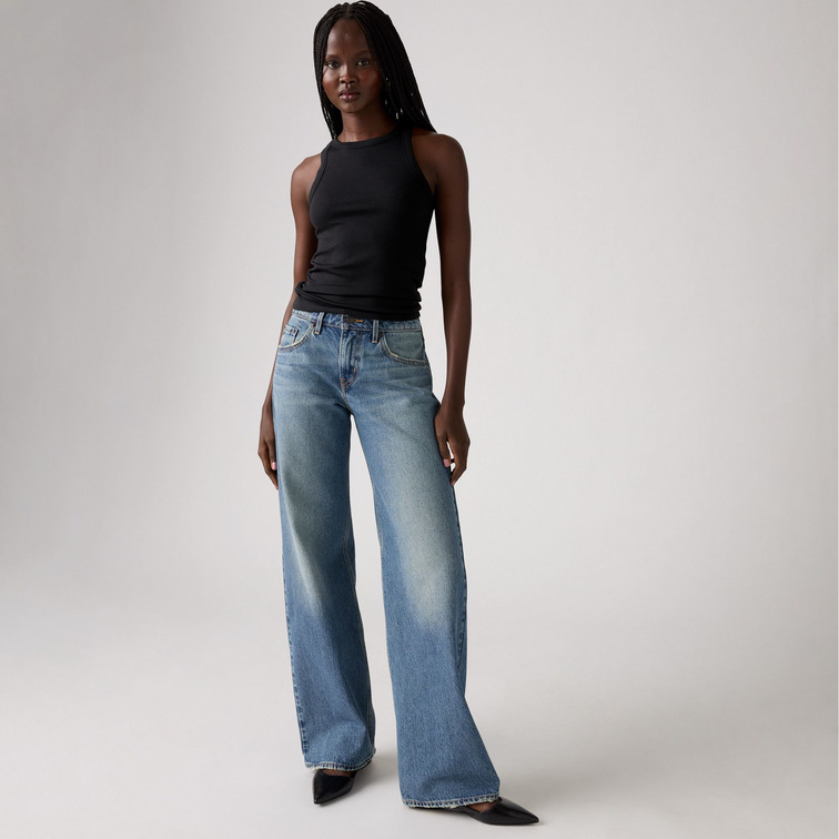 VAQUERO MUJER  LEVI'S LOW LOOSE RESCUED CITY