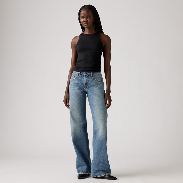 VAQUERO MUJER  LEVI'S LOW LOOSE RESCUED CITY