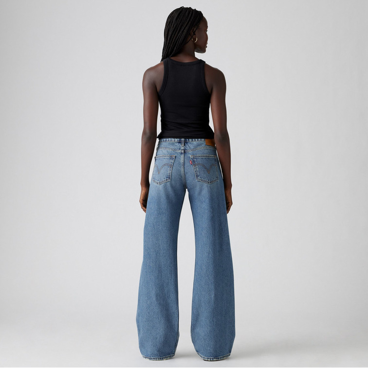 VAQUERO MUJER  LEVI'S LOW LOOSE RESCUED CITY