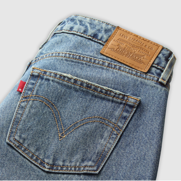VAQUERO MUJER  LEVI'S LOW LOOSE RESCUED CITY