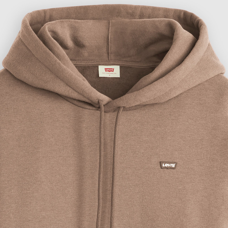 SUDADERA MUJER  LEVI'S EVERYDAY HOODIE TAUPE GRAY HEA