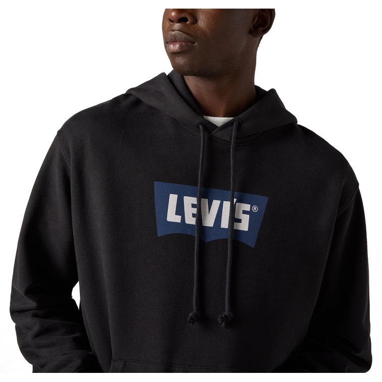 SUDADERA HOMBRE  LEVI'S PREMIUM GRAPHIC HOODIE BLACKS