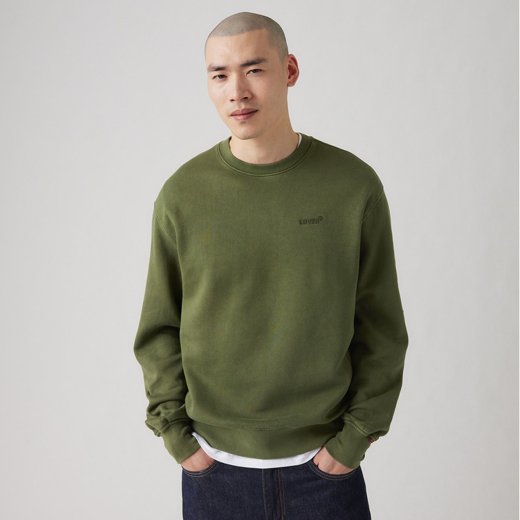 SUDADERA HOMBRE  LEVI'S AUTHENTIC CREW REDS
