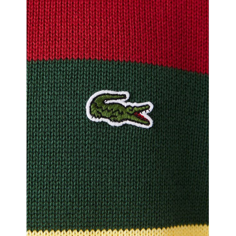 JERSEY ESTAMPADO A RAYAS MULTICOLORES HOMBRE LACOSTE