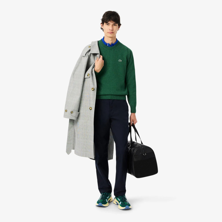 JERSEY DE PUNTO HOMBRE LACOSTE CUELLO REDONDO