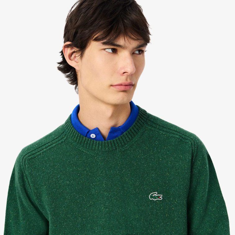 JERSEY DE PUNTO HOMBRE LACOSTE CUELLO REDONDO