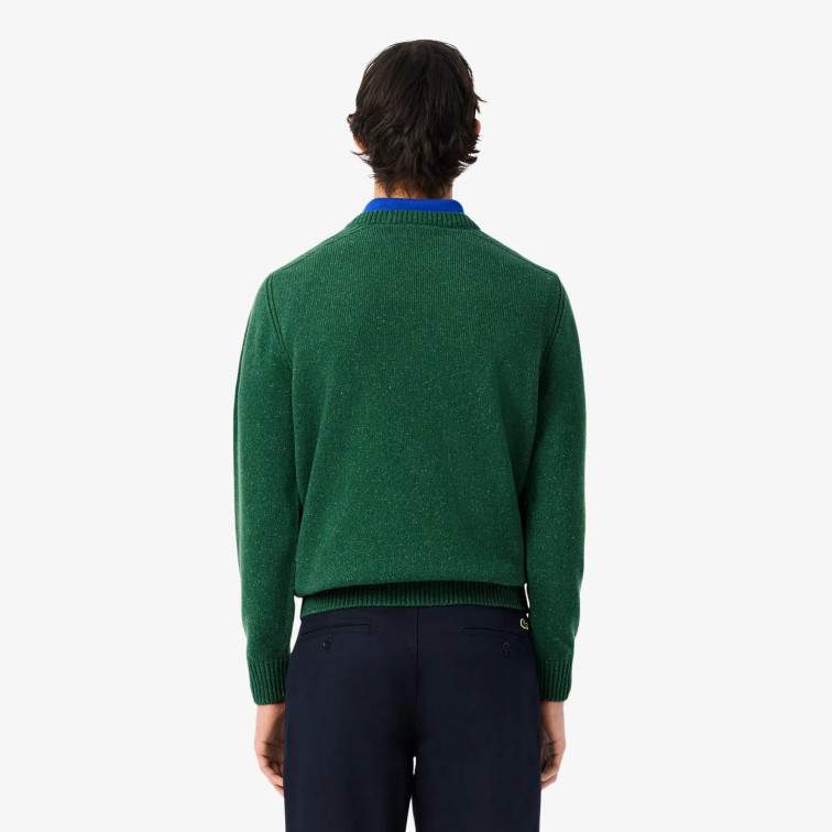 JERSEY DE PUNTO HOMBRE LACOSTE CUELLO REDONDO