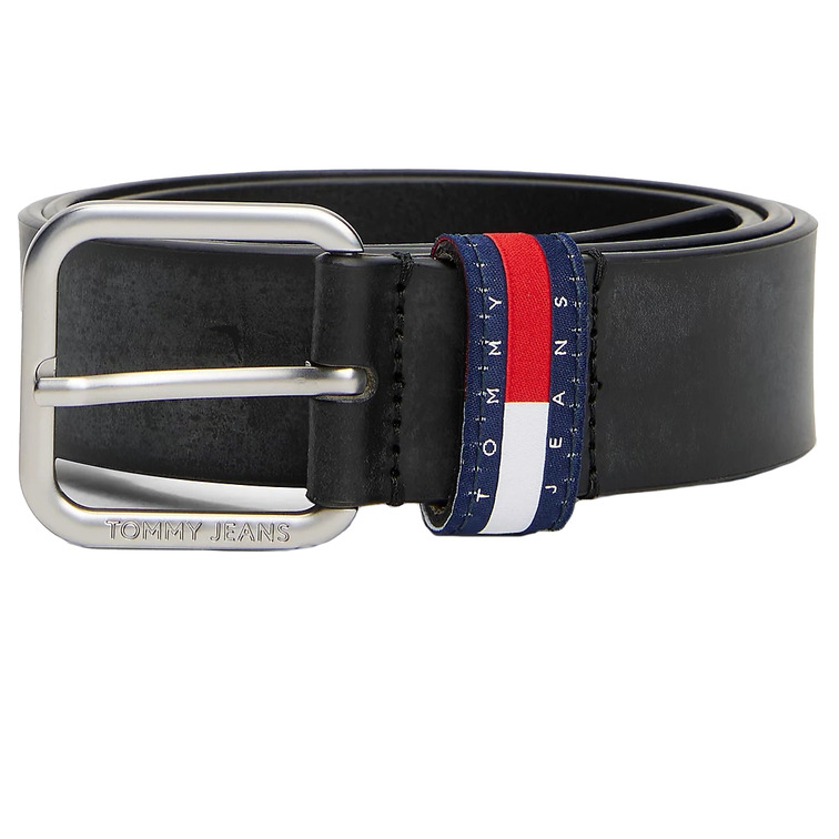 CINTURON DE PIEL HOMBRE TOMMY JEANS RYAN HEBILLA CUADRADA