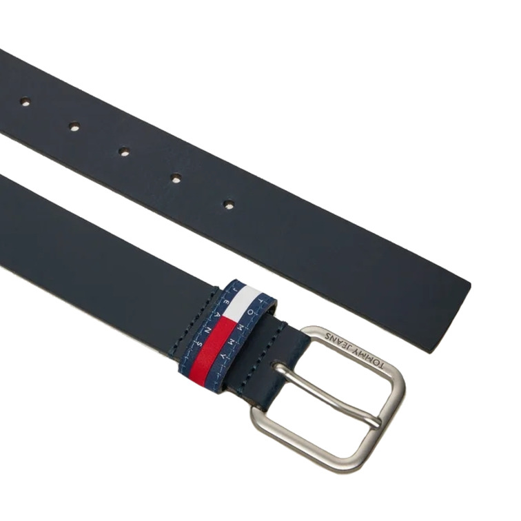 CINTURON DE PIEL HOMBRE TOMMY JEANS RYAN HEBILLA CUADRADA