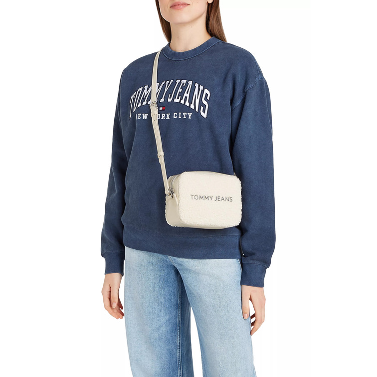 BOLSO BANDOLERA MUJER TOMMY JEANS DE PELUCHE