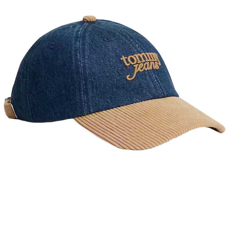  TOMMY HILFIGER TJW DENIM SCRIPT CAP