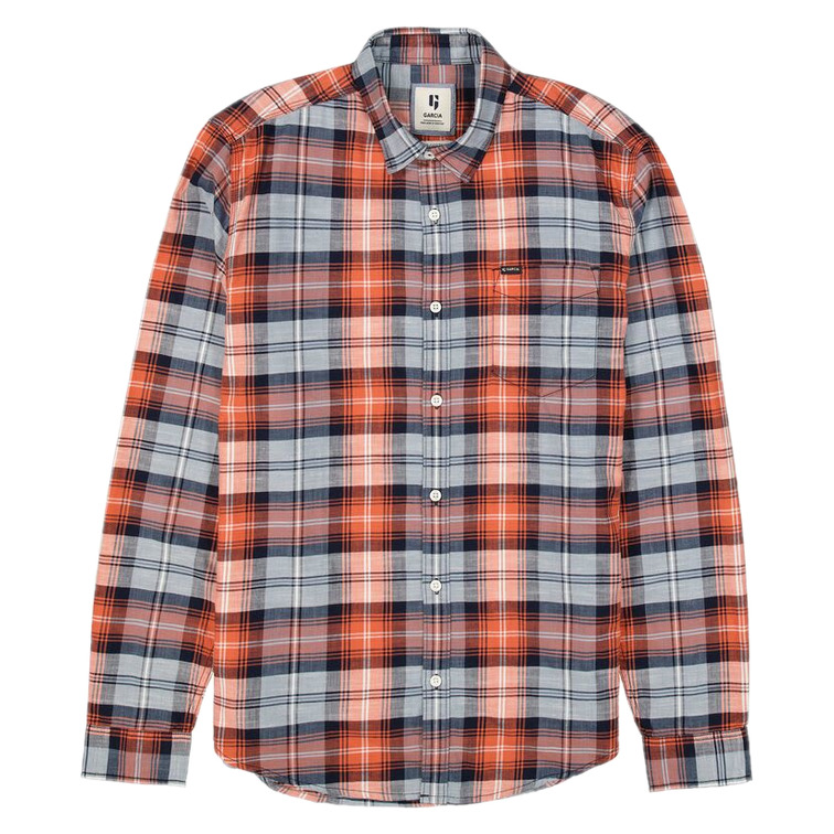 CAMISA ESTAMPADA A CUADROS HOMBRE GARCIA JEANS