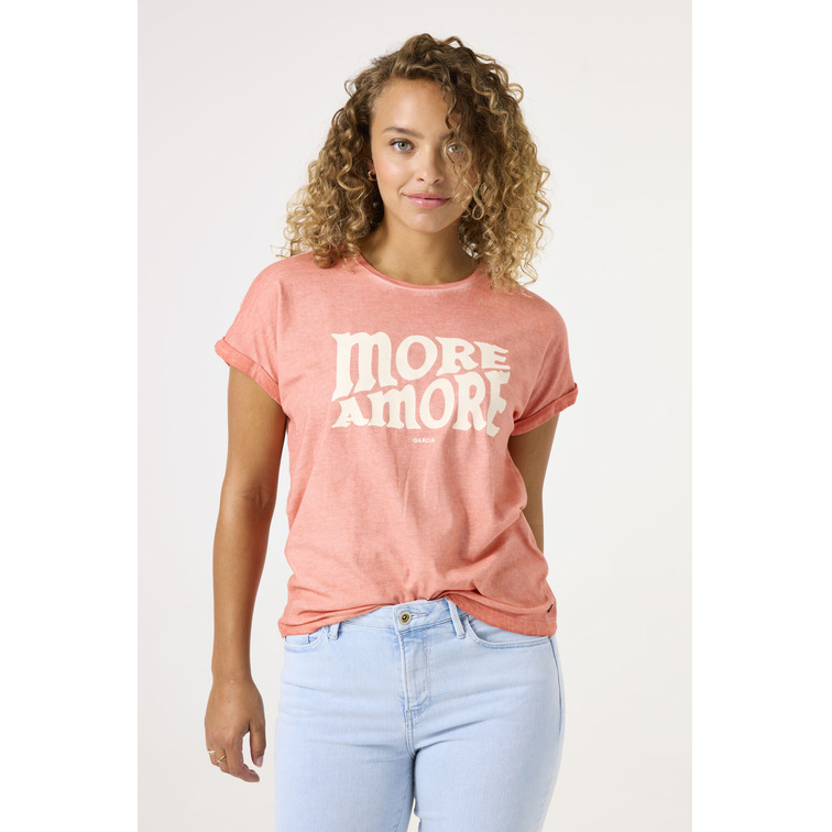 CAMISETA MUJER GARCIA JEANS ESTAMPADO EN PECHO