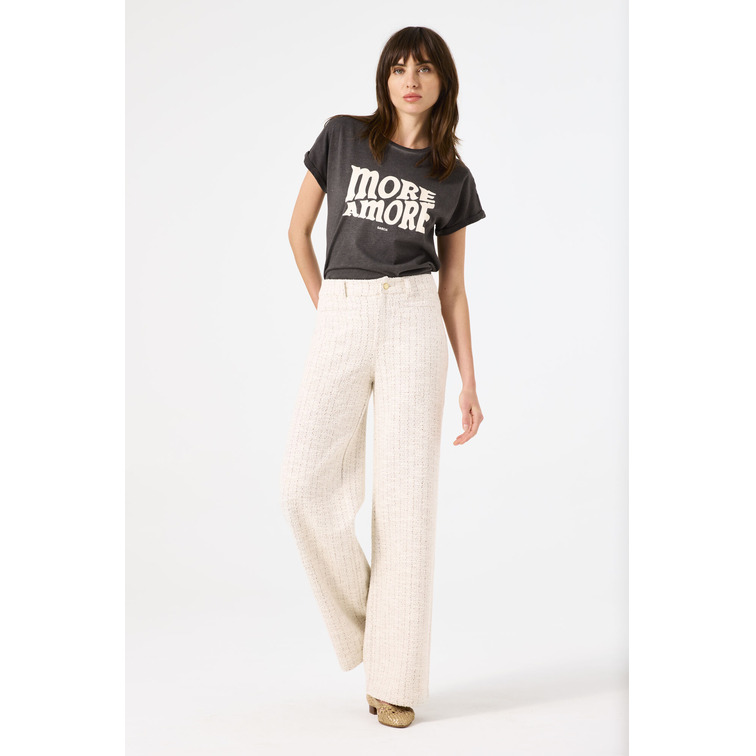 CAMISETA MUJER GARCIA JEANS ESTAMPADO EN PECHO