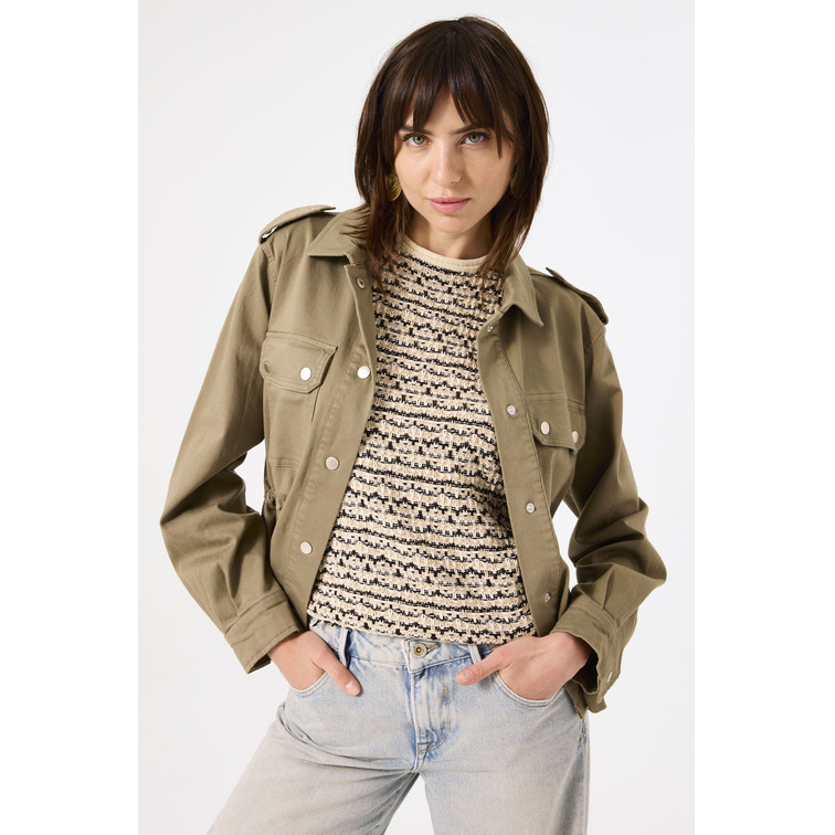 CHAQUETA DE SARGA MUJER GARCIA JEANS
