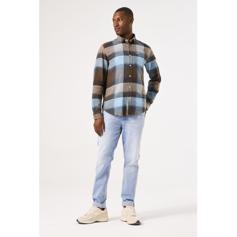 HOMBRE B51081_MEN`S SHIRT LS 2156