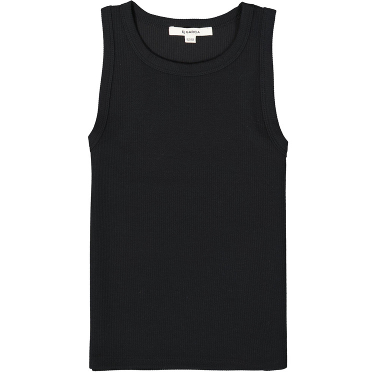 CAMISETA SIN MANGAS NIÑA GARCIA JEANS TEJIDO ACALANADO