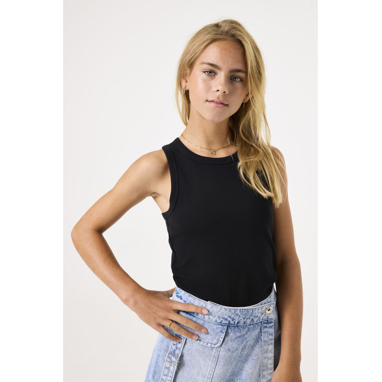 CAMISETA SIN MANGAS NIÑA GARCIA JEANS TEJIDO ACALANADO