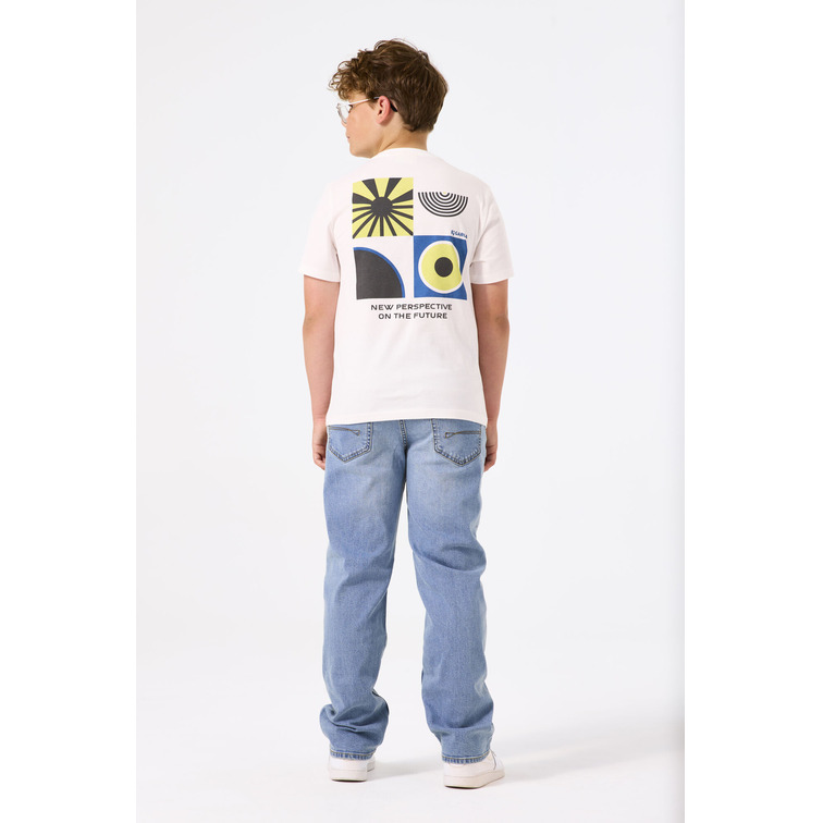 CAMISETA NIÑO GARCIA JEANS ESTAMPADO DELANTERO Y TRASERO