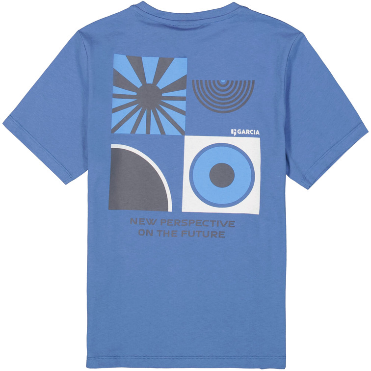 CAMISETA NIÑO GARCIA JEANS ESTAMPADO DELANTERO Y TRASERO