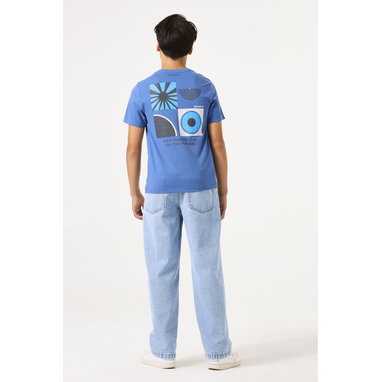 CAMISETA NIÑO GARCIA JEANS ESTAMPADO DELANTERO Y TRASERO