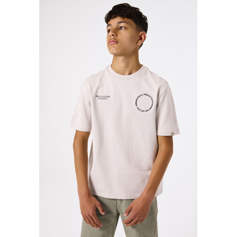 CAMISETA NIÑO GARCIA JEANS ESTAMPADO EN PECHO