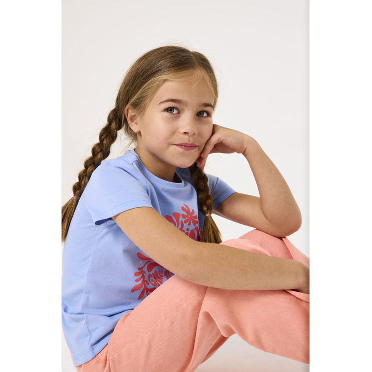 CAMISETA NIÑA GARCIA JEANS ESTAMPADO EN PECHO