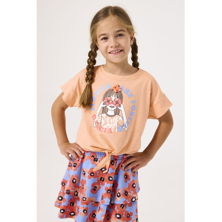 CAMISETA NIÑA GARCIA JEANS DETALLE LAZO