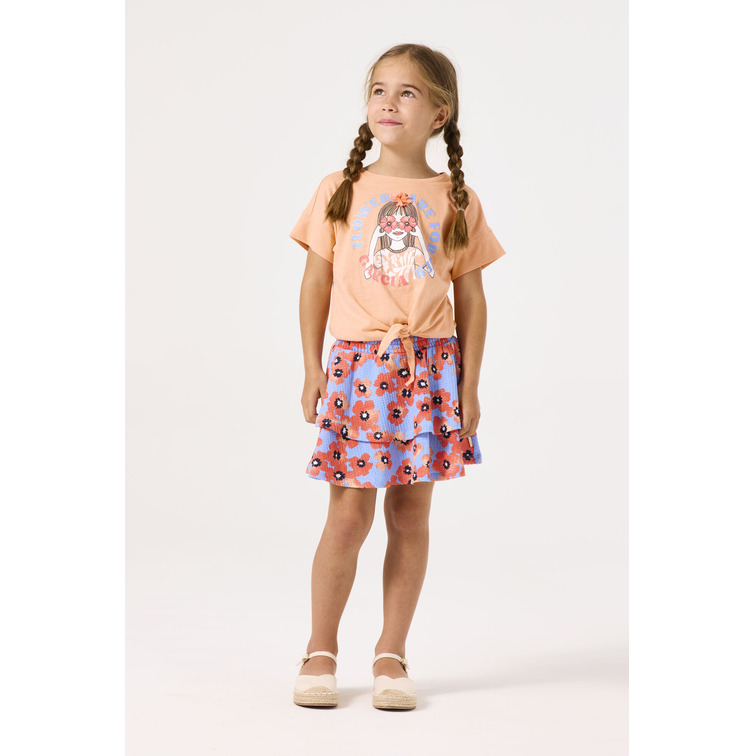 MINIFALDA NIÑA GARCIA JEANS ESTAMPADO FLORAL