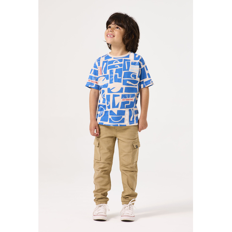 CAMISETA NIÑO GARCIA JEANS ESTAMPADO INTEGRAL