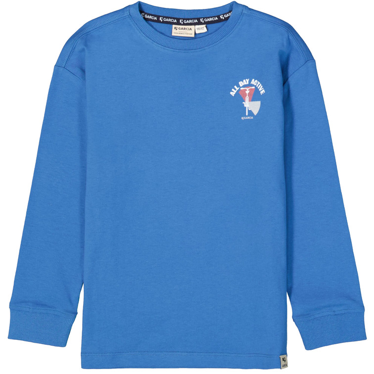 CAMISETA MANGA LARGA NIÑO GARCIA JEANS ESTAMPADO EN ESPALDA