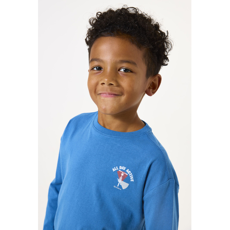 CAMISETA MANGA LARGA NIÑO GARCIA JEANS ESTAMPADO EN ESPALDA