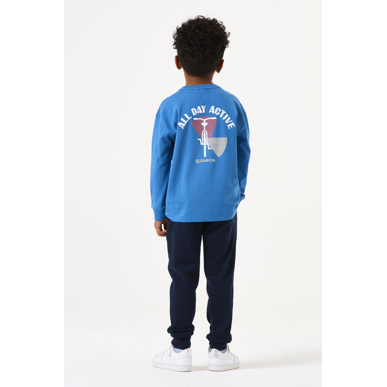 CAMISETA MANGA LARGA NIÑO GARCIA JEANS ESTAMPADO EN ESPALDA