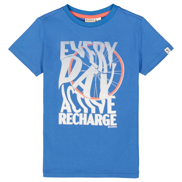 CAMISETA NIÑO GARCIA JEANS ESTAMPADO EN PECHO