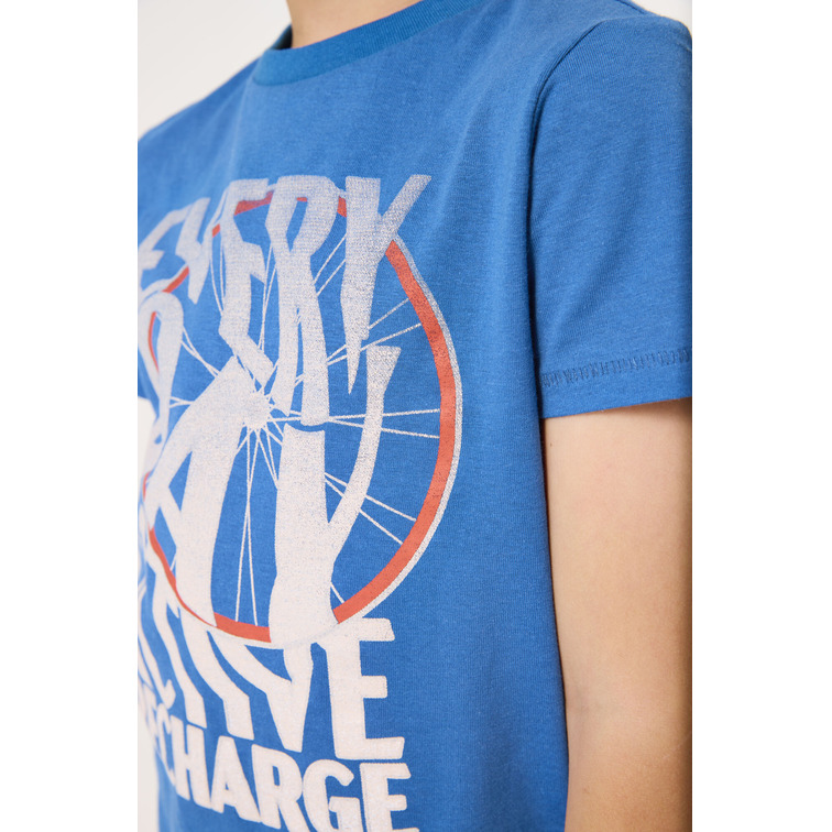 CAMISETA NIÑO GARCIA JEANS ESTAMPADO EN PECHO