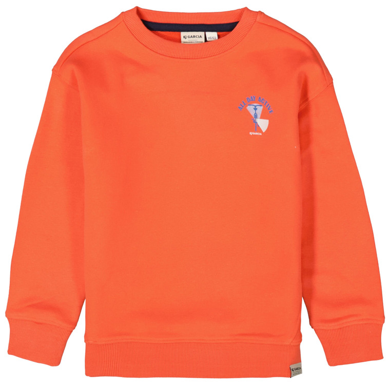 SUDADERA NIÑO GARCIA JEANS ESTAMPADO EN ESPALDA