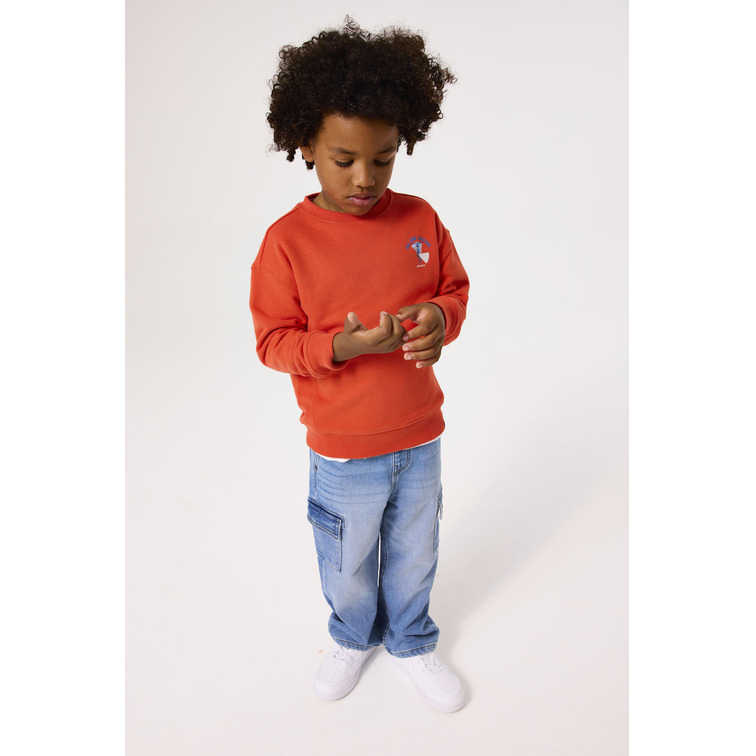 SUDADERA NIÑO GARCIA JEANS ESTAMPADO EN ESPALDA