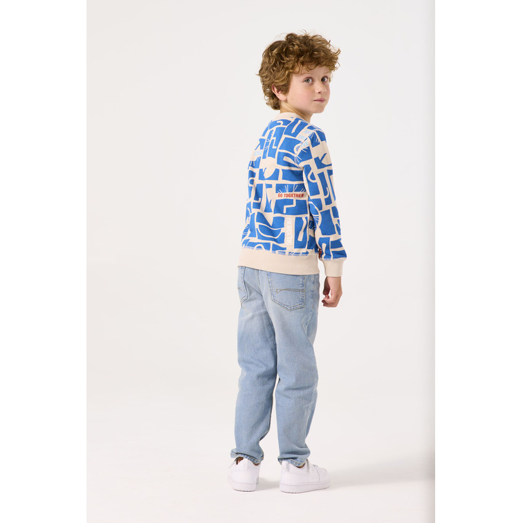SUDADERA NIÑO GARCIA JEANS ESTAMPADO INTEGRAL