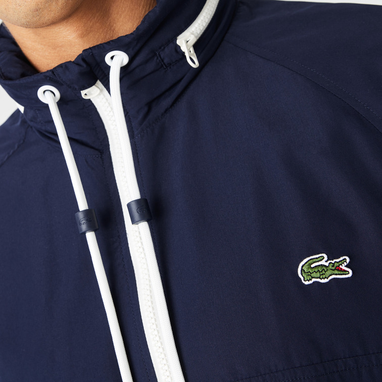 CAZADORA CORTA EN TAFETÁN HIDRÓFUGO HOMBRE LACOSTE