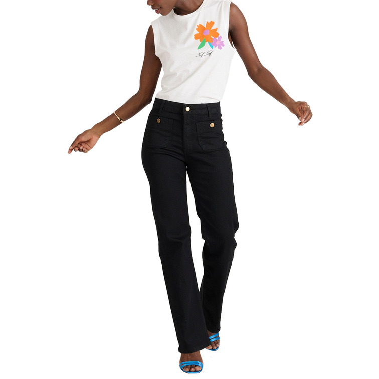 PANTALÓN RECTO MUJER NAFNAF PARIS