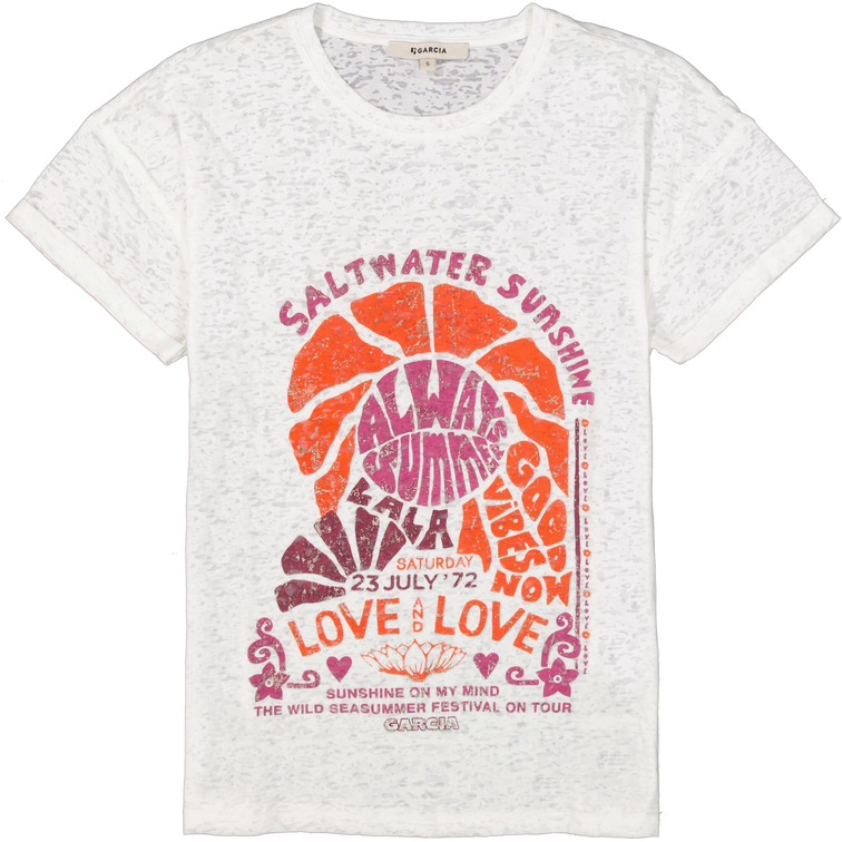 CAMISETA MUJER  GARCIA JEANS C50201_LADIES T-SHIRT SS