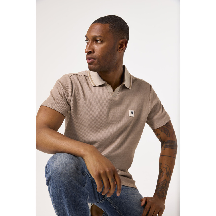 POLO HOMBRE GARCIA JEANS CON LOGO FIT REGULAR