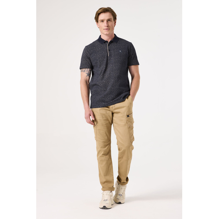 POLO HOMBRE GARCIA JEANS ESTAMPADO CON LOGO FIT REGULAR