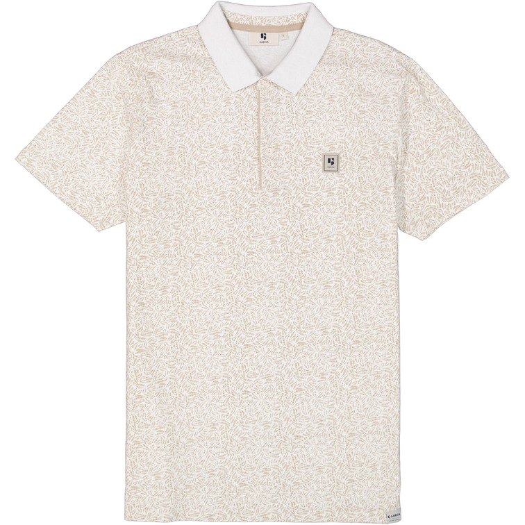 POLO HOMBRE GARCIA JEANS ESTAMPADO CON LOGO FIT REGULAR